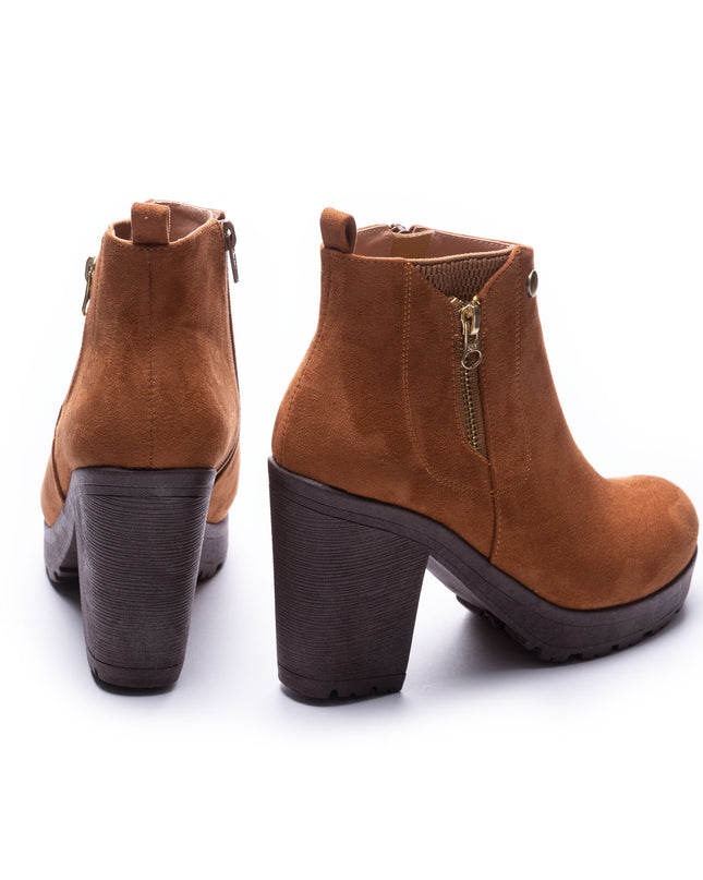 Botas Belgrado - Camel Gamuza