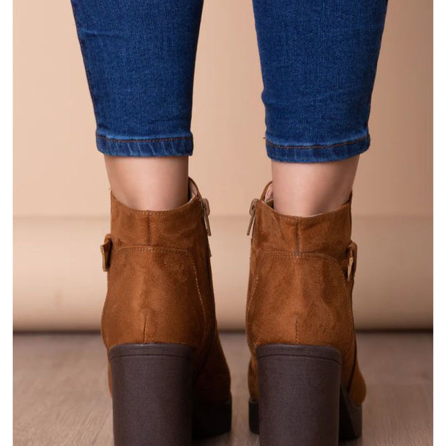 Botines Mujer Bendigo - Camel