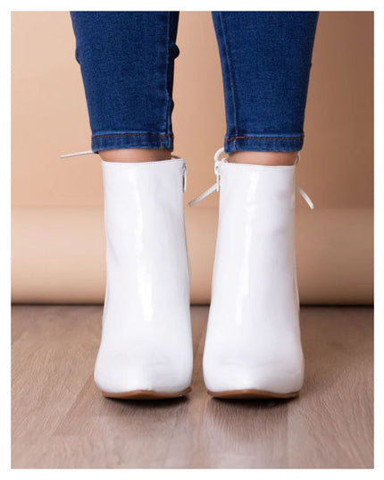Botas Bubali - Blanco Charol