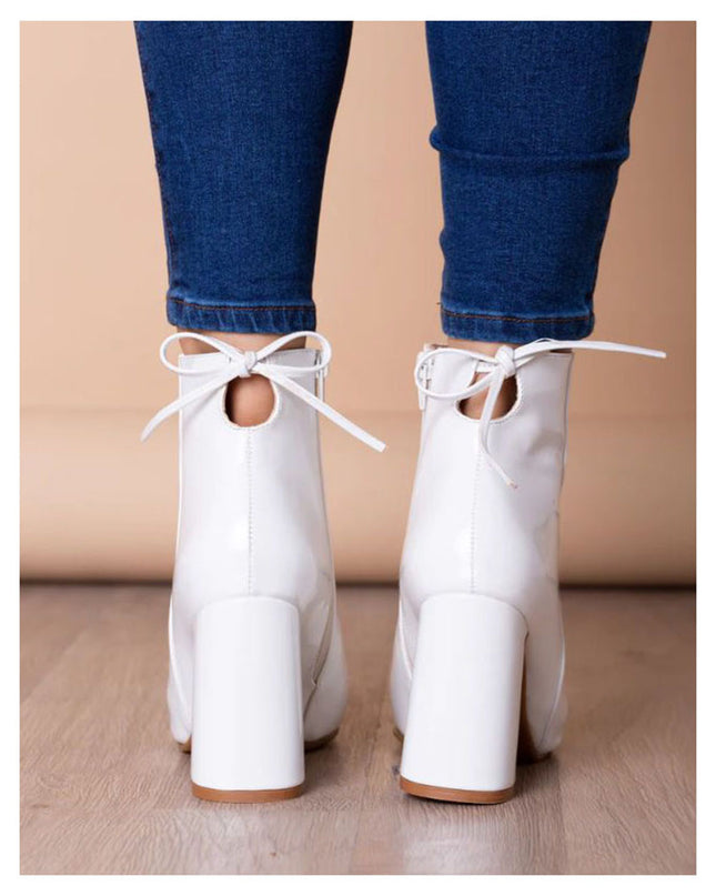 Botas Bubali - Blanco Charol