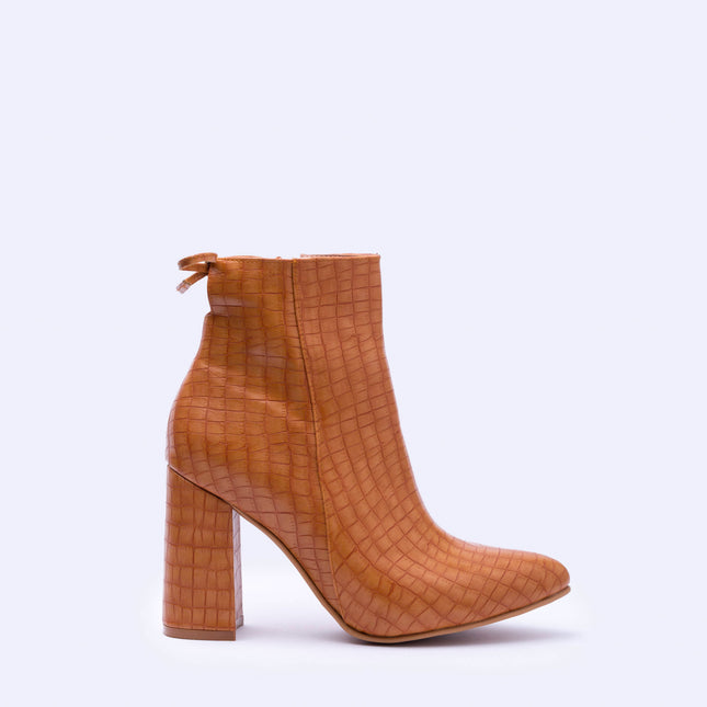 Botas Mujer Bubali - Camel Serpiente