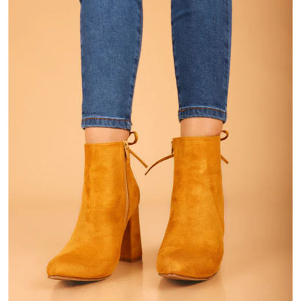 Botas Mujer Bubali - Mostaza