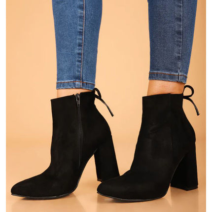 Botas Mujer Bubali - Negro Gamuza