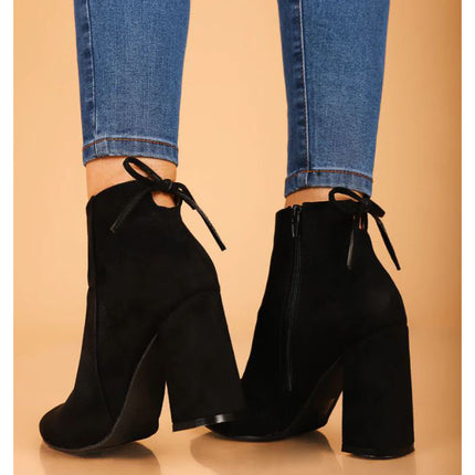 Botas Mujer Bubali - Negro Gamuza