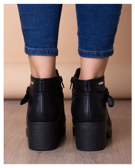 Botin Busselton - Negro Cuero