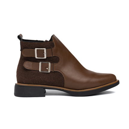 Botines Mujer Chennerth - Marrón