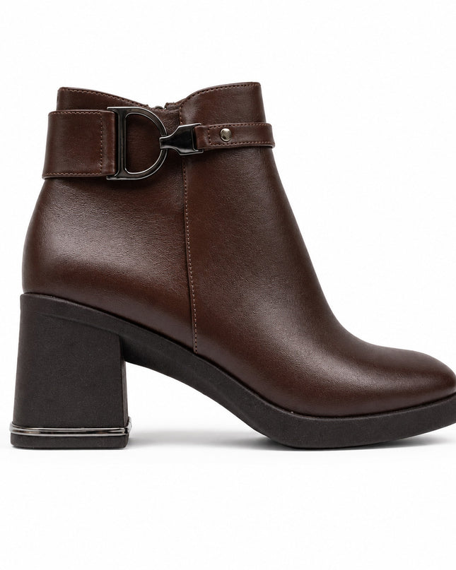 Botines Mujer Diono - Marrón