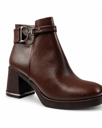 Botines Mujer Diono - Marrón