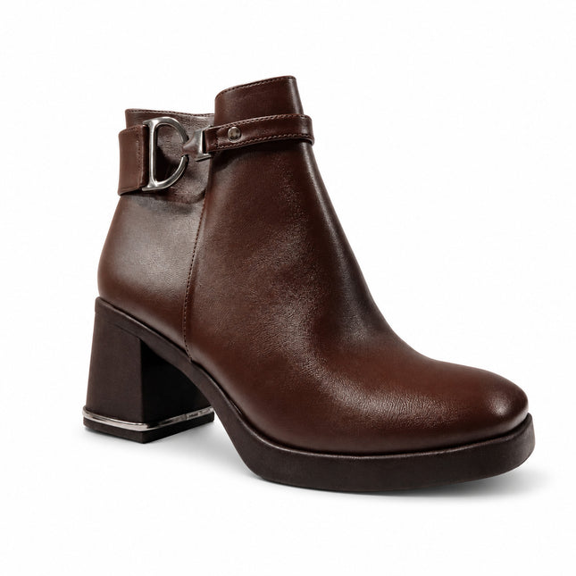 Botines Mujer Diono - Marrón