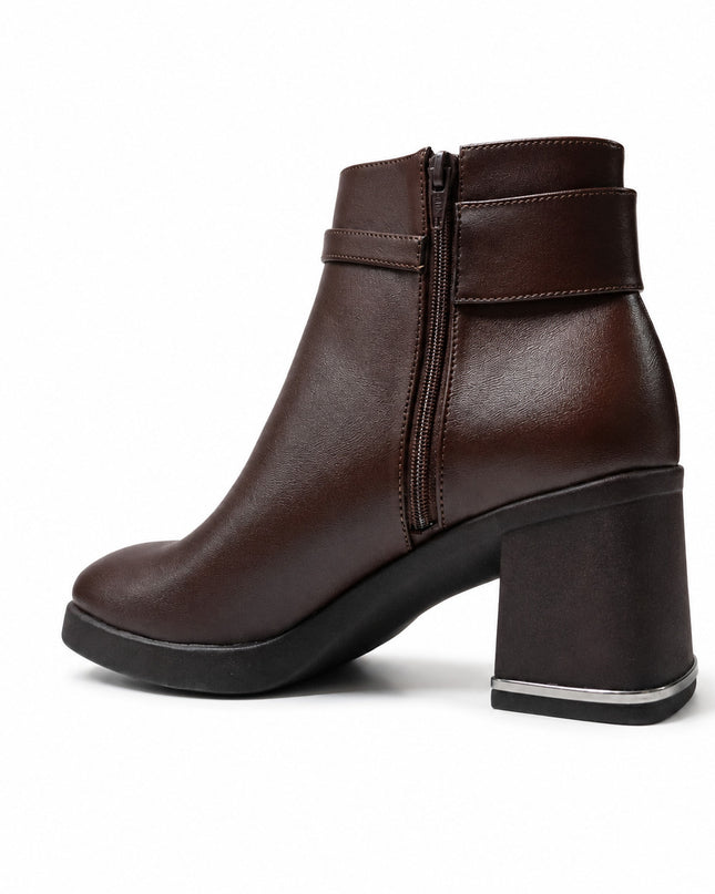 Botines Mujer Diono - Marrón