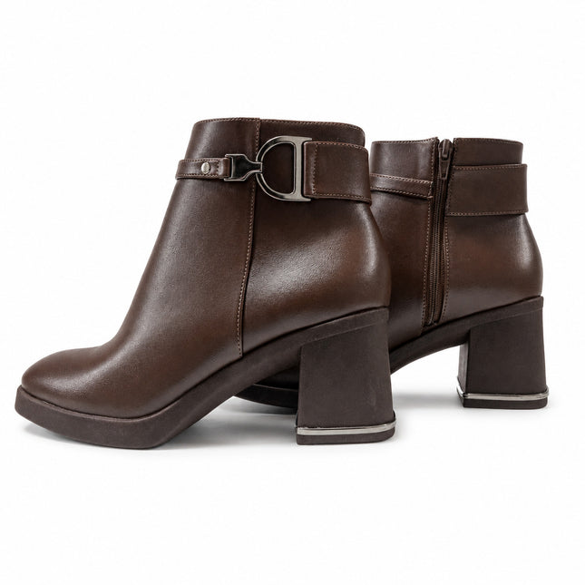 Botines Mujer Diono - Marrón