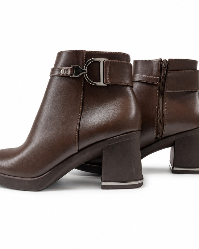 Botines Mujer Diono - Marrón