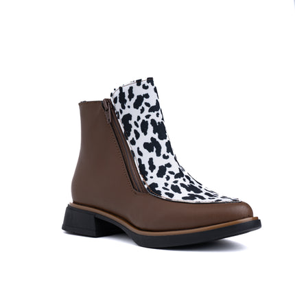 Botines Mujer Fransua -Marron