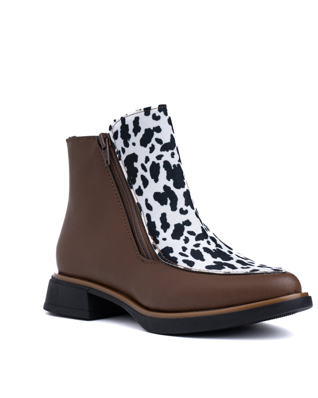 Botines Mujer Fransua -Marron