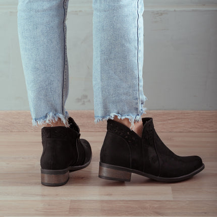 Botines Mujer Ginza - Negro