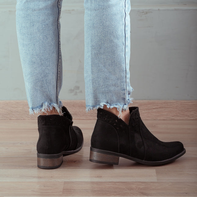 Botines Mujer Ginza - Negro