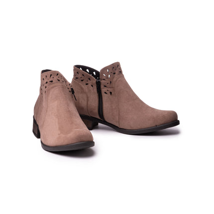 Botines Mujer Ginza - Topo