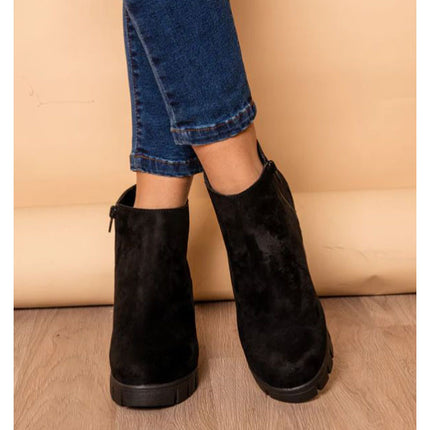 Botin Granada - Negro Gamuza