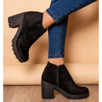 Botin Granada - Negro Gamuza