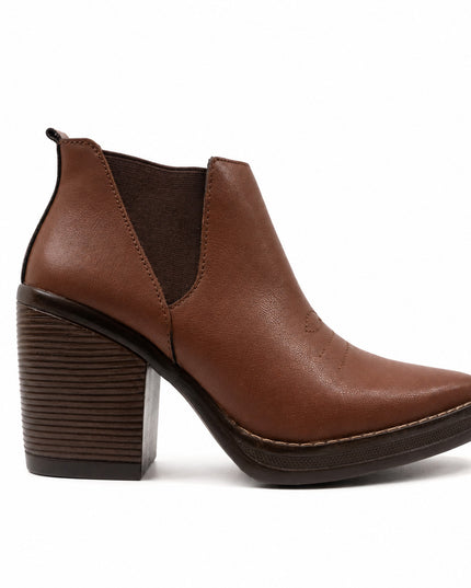 Botines Mujer Infany - Marron