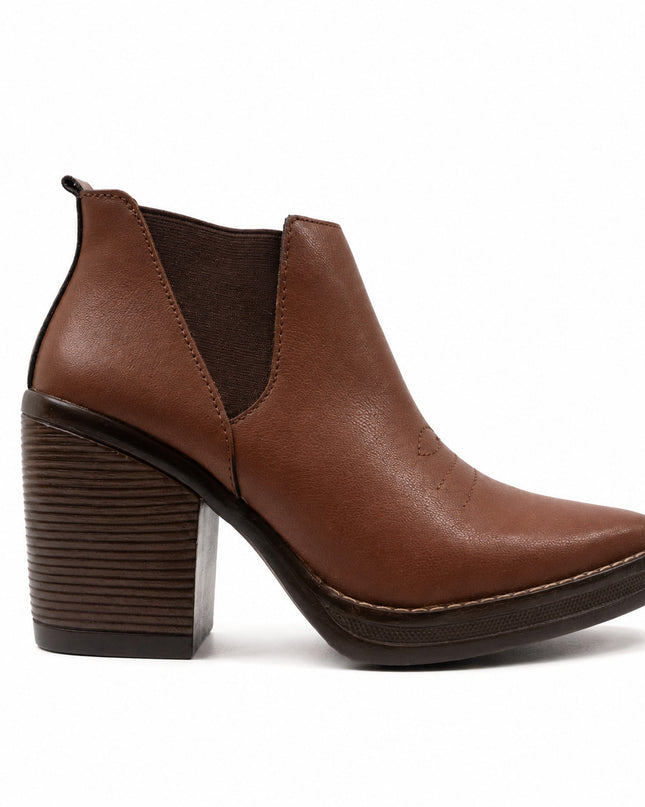 Botines Mujer Infany - Marron