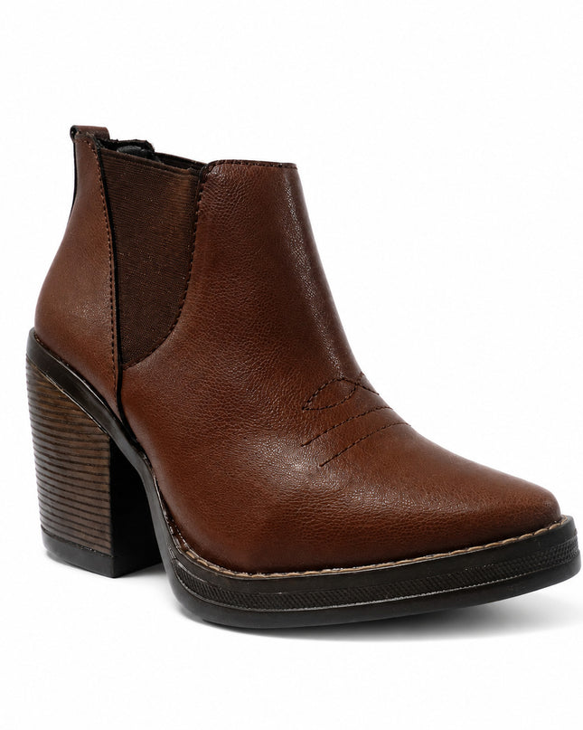 Botines Mujer Infany - Marron