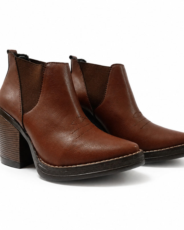 Botines Mujer Infany - Marron