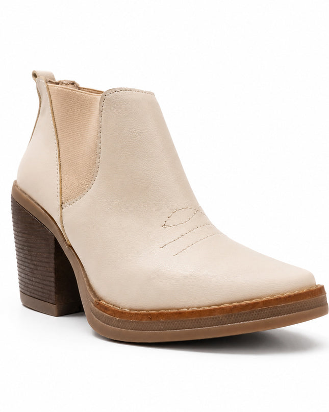 Botines Mujer Infany - Nude