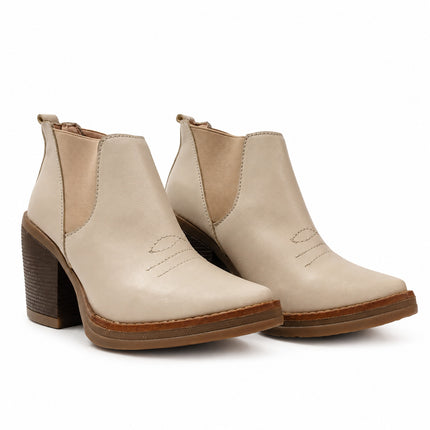 Botines Mujer Infany - Nude