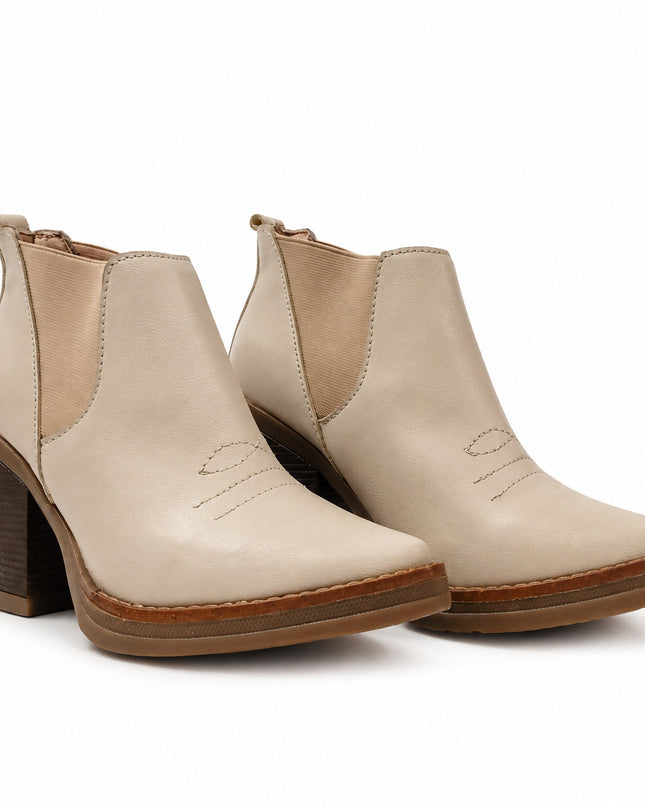 Botines Mujer Infany - Nude
