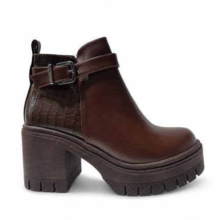Botines Mujer Kaliro - Marron