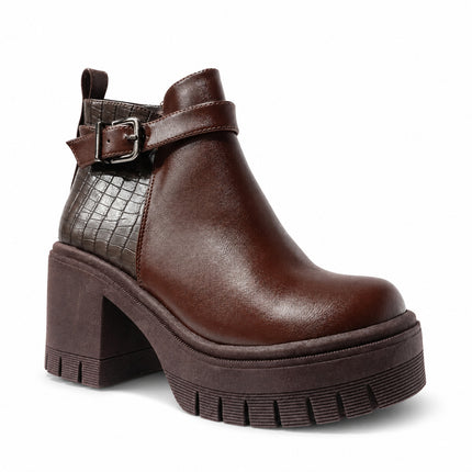 Botines Mujer Kaliro - Marron