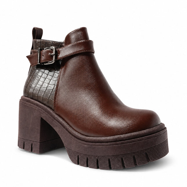 Botines Mujer Kaliro - Marron