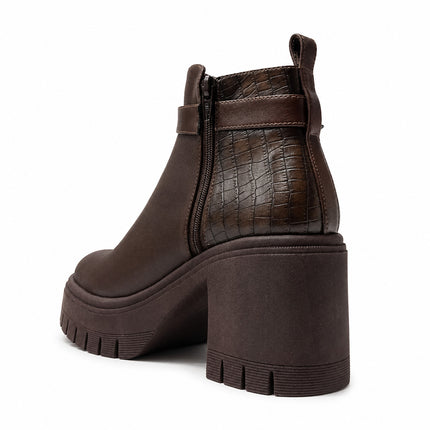 Botines Mujer Kaliro - Marron