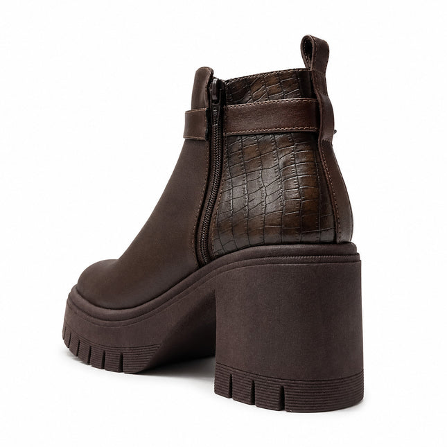 Botines Mujer Kaliro - Marron