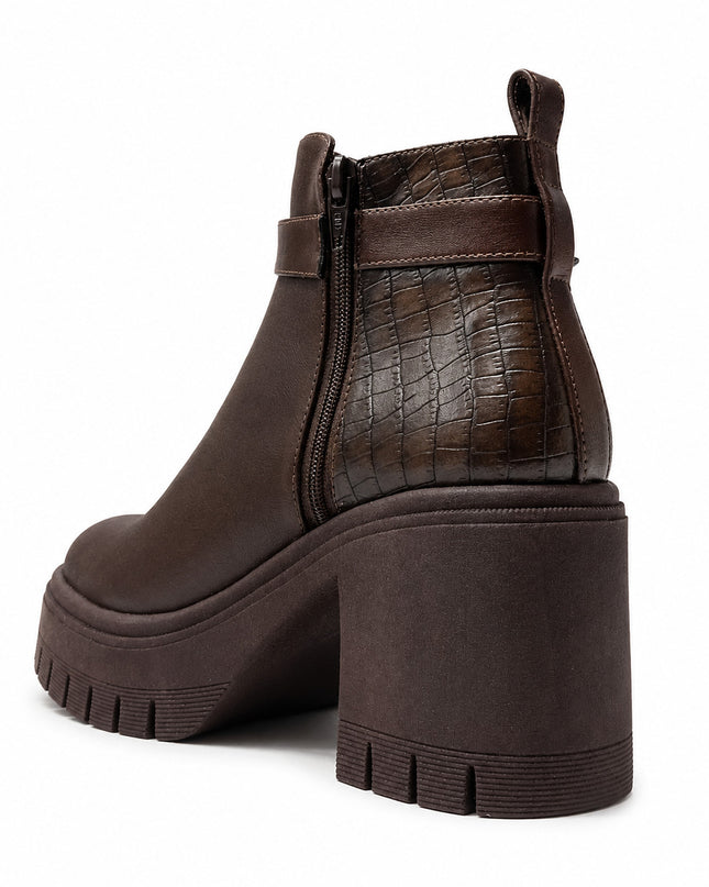Botines Mujer Kaliro - Marron