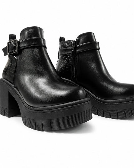 Botines Mujer Kaliro - Negro