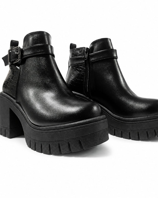 Botines Mujer Kaliro - Negro