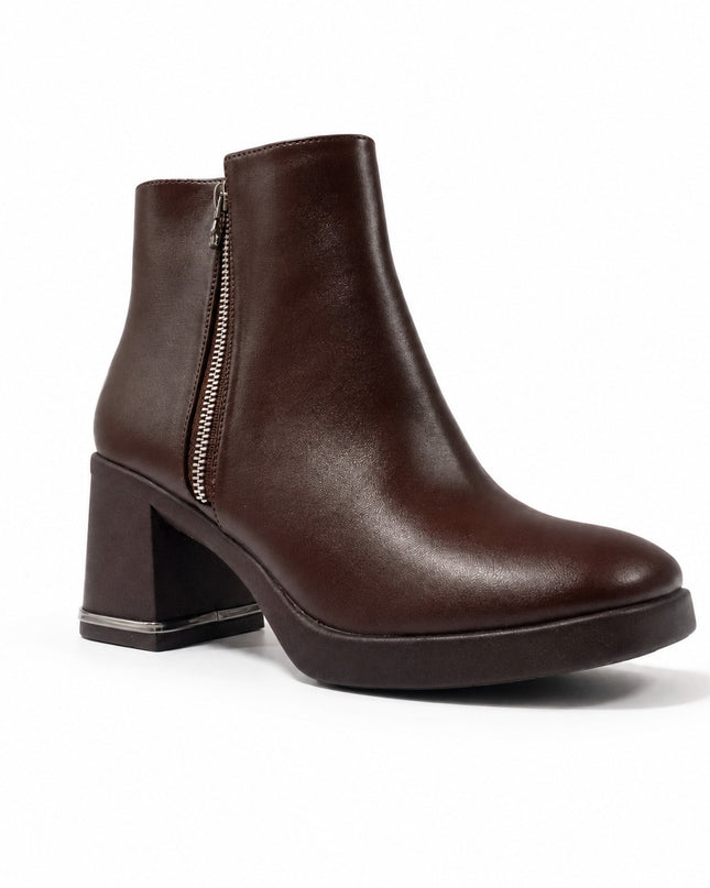 Botines Mujer Khepri - Marron
