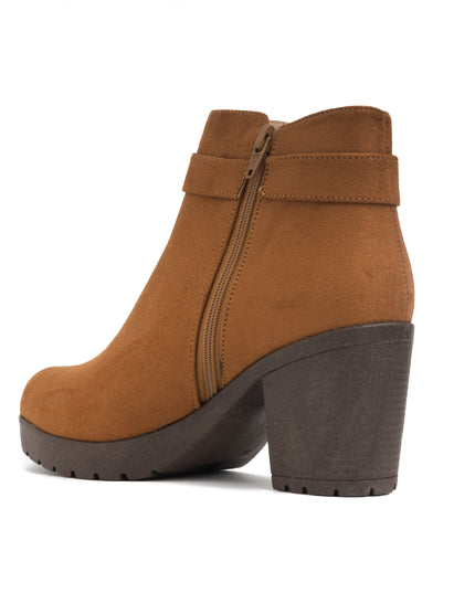 Botines Mujer Kiev - Camel
