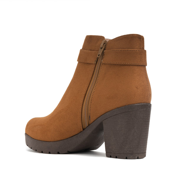 Botines Mujer Kiev - Camel