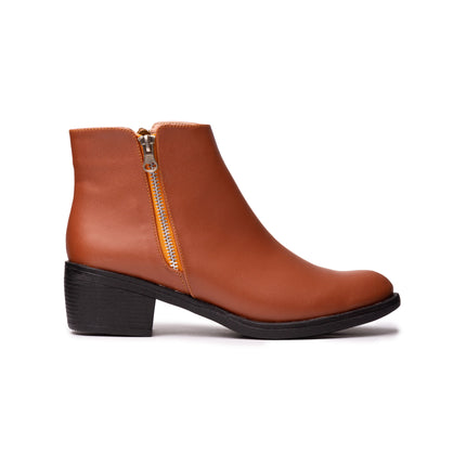 Botines Mujer Kobe - Camel