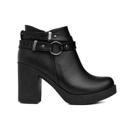 Botines Mujer Leandra - Negro