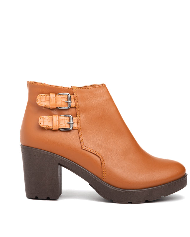 Botin Lier - Camel