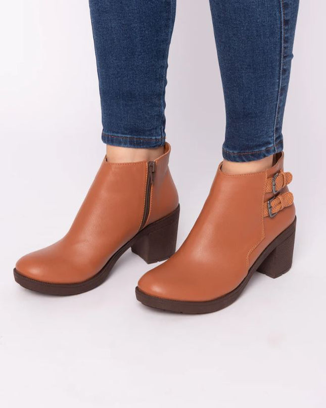 Botin Lier - Camel