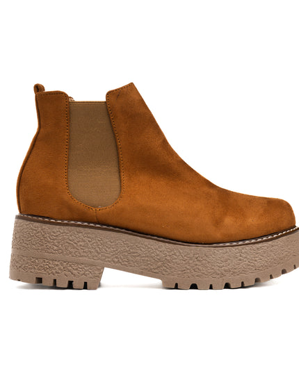 Botines Mujer Luckia - Camel