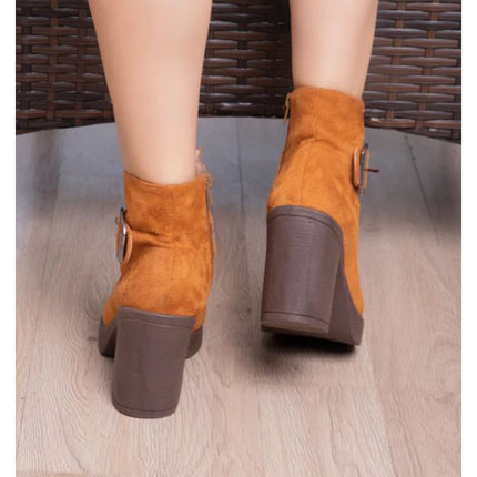 Botines Mujer Luxor - Camel