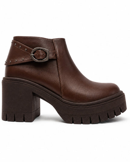 Botines Mujer Makazi - Marron