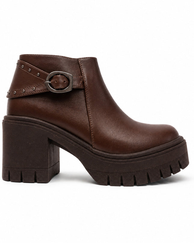 Botines Mujer Makazi - Marron