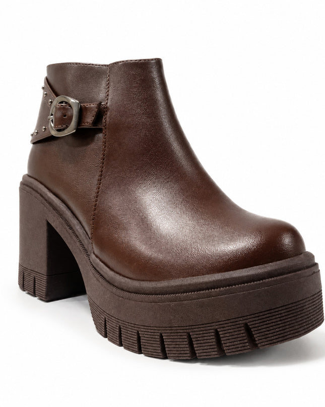 Botines Mujer Makazi - Marron